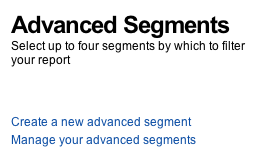 Segmento avanzato Google Analytics