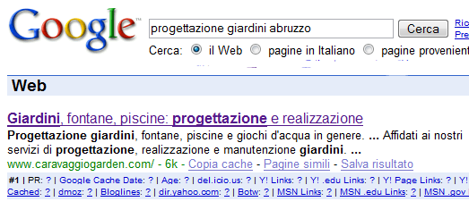 Progettazione giardini in Abruzzo