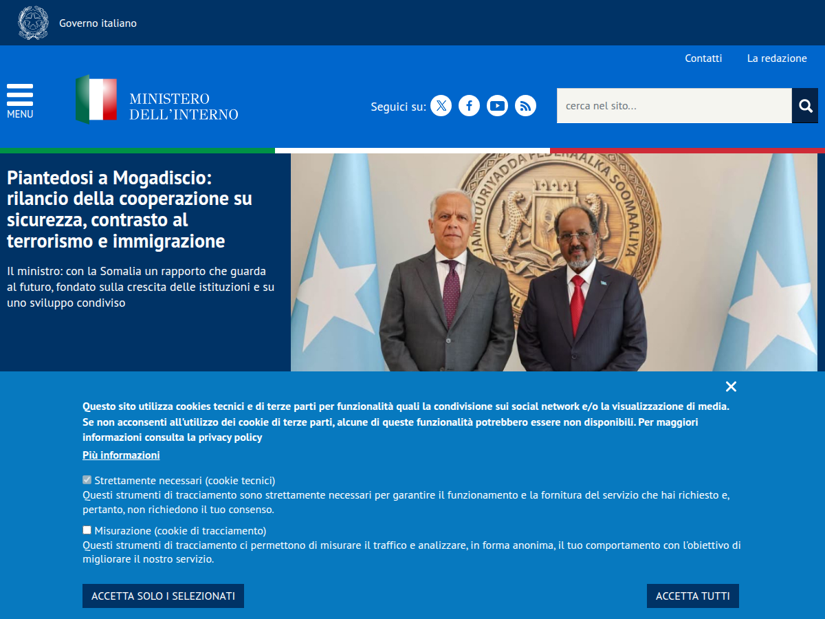 interno.gov.it/sitemap.xml che restituisce una pagina HTML invece di XML
